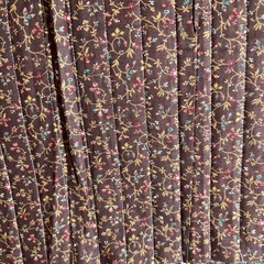 Vintage Beautiful Reversable Quilted Fabric Cotton 53”x44”