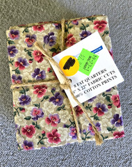 8 Fat Quarters Cotton Quilting Sewing Crafts VIP Cranston Small Floral Fabric