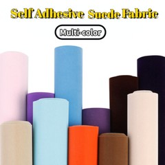 Self Adhesive Faux Suede Fabric Sticker Felt Car Interior Film Jewelry Case