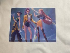 1 K Pop QUILT Block Sew FABRIC Tv KPop Demon Hunters Rumi Zoey Mira #2