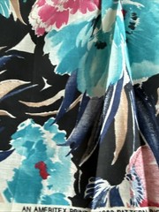 Vintage Fabric Lot Cotton Floral Dark Moody Victorian Cottagecore Calico 4.5 Lb+