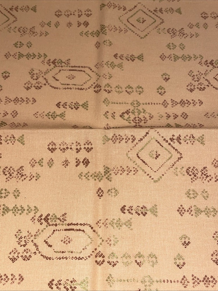 Geometric Shapes Keepsake Calico Cotton Fat Quarter 18”x21” New