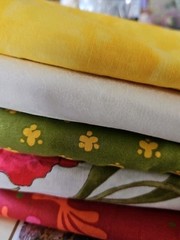 Lot Of 5 Andover Complimentary Fabrics Mixed Patterns 5 X 1 Yard Pieces New (A)