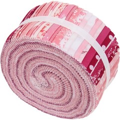 ThreadArt Jelly Roll Fabric for Quilting Crafting Sewing 40 Precut Strips