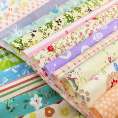 Flic-Flac Quilting Fabric Squares 100% Cotton Precut Quilt Sewing Floral Fabrics