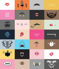 Multi Masquerade Panel 36in – Fun fabric for sewing your own custom face masks