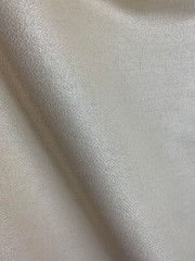 Ivory Linen & Rayon Blend Textured Fabric