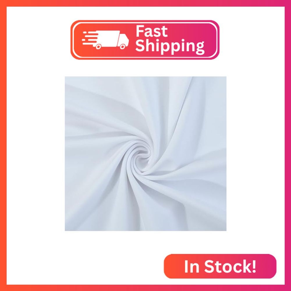 Nylon Spandex Matte Tricot Fabric Cut by The Yard | 62/63″ Inches Wide 220GSM| 4