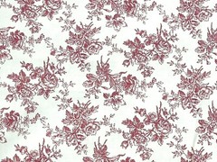 Faye Liverman for Marcus Brothers Textiles Inc Rose Toile Fabric, 3 yards,