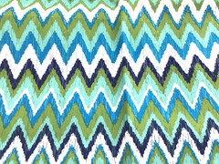 Terrasol Outdoor Fabric Flame Peaks 1 Yard Piece