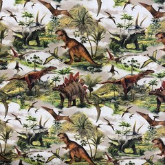 100% Cotton Dinosaur fabric By WINDHAM FABRICS