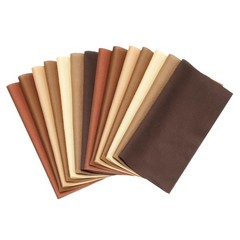 Cotton Fabric Bundles, 14 Pcs 10 x 10 Inch Quarter Solid Color Precut Fabric …