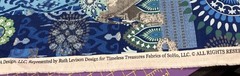 Ruth Levison For Timeless Treasures Cotton Fabric Elephants India (C2) 1 YARD