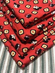12 yard Disney Mickey Crossy Road Icons Fabric
