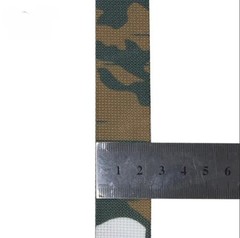 Width 2.5cm Camouflage Webbing Non-elastic Edging Strips Bag Strap for DIY
