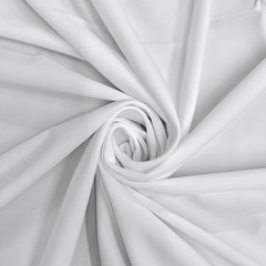 Giselle WHITE Nylon Spandex Stretch Matte Tricot Medium Weight Fabric for Appar