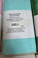 Lot Of 4 ~ 2 Yard Poly Cotton & Costume Satin Fabric Pre-Cut 72″ x 44″ NEW