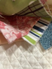 Fabric Scraps For Crumb Quilting 1 Lb Cotton Multi Assorted Size N Color Bag G