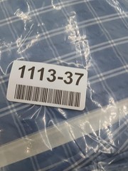 Seersucker Plaid Slate Blue Poly Cotton Fabric Bolt 25 Yards Apparel Clothing