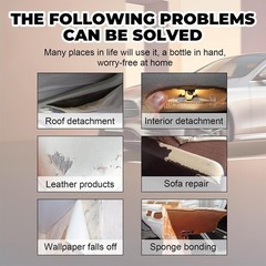 Car Headliner Adhesive,Headliner Repair Glue,Upholstery Glue for Cars,Car Roo…
