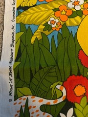 House ‘N Home Fabrics Animal Forest Jungle Drapery Fabric Multi Color