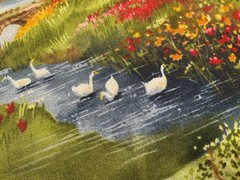 Fabric Spring Beautiful Countryside By Michael Miller Fabric 44”x 36”00