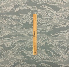 ABU AIR FORCE TIGER STRIPE NY/CO RIPSTOP Military FABRIC BY 1/2(0.5) YARD 60″W
