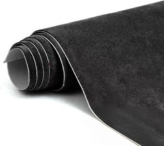 Premium Black Suede Fabric Wrap – 17X70 Inch Suede Wrap for Car Interior – Self-