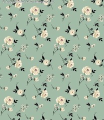Challis Rayon Printed Aisha, Woven Fabric, Rayon, Dress Fabric