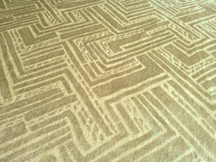 Zinc Textiles Sataria in Ochre Z620/07 Geometric Tone on Tone 3 Yds Luxurious