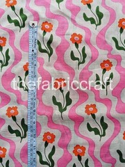 3 Yard Cotton Floral Fabric, Fabric By The Yard, Dress Making, Gift For Women’s
