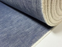 13 oz Japanese Indigo Cotton Heavy Oxford Fabric By The Yard