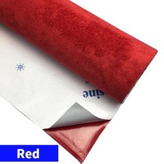 Self Adhesive Faux Suede Fabric Wrap Film Sticker Stretch Diy Car Interior Craft