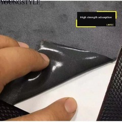 Self Adhesive Faux Suede Fabric Wrap Film Sticker Leather Cloth Car Decoration