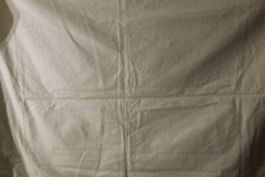 Lee Jofa, Amboise Print on Moire, Showroom Panel, 52″ W X 37″ L, Color Pale Aqua