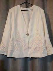 2 pc Lot – Women’s Blazers – Clothing Crafters Repurpose Reuse Recycle Upcycle
