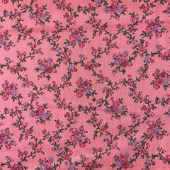Vintage Rose Floral Marcus Brothers 1/2 Yard (18 x 44″) Cotton Fabric – New