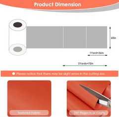 Waterproof Canvas Fabric by the Yard 60″ W 600 Denier PVC Backing Water Repellen