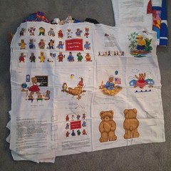 VTG Fabric Destash Lot 8.4 lbs – Winnie The Pooh, Dolls, Christmas Books & More