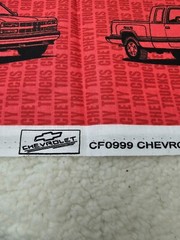 Vintage Lot 6.5 Yards Chevy Sewing Fabric Casual Button-Front Shirt Pattern 6308
