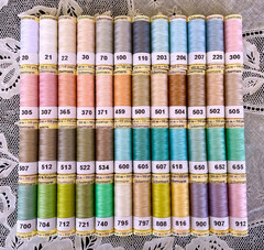 48 NEW 110 yard spools 100% polyester GUTERMANN sew-all thread