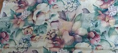 Floral Print House N’ Home Fabrics & Draperies Upholstery 4 +18″ Yds By 57″W New