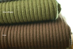 Rib Cuff Waist band Fabric,Chunky Stretch Knitted, 1 Meter Length,100cms Wide