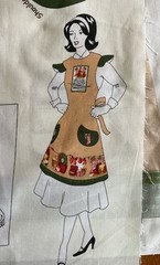 Springs Creative – Recipe Traditions Apron – Holiday – Adult Size – Cut and Sew