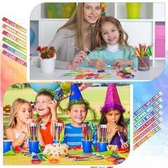 Zhanmai 48 Pcs Jesus Loves Me Pencils Silicone 7.9 inches / 20 cm, Colorful