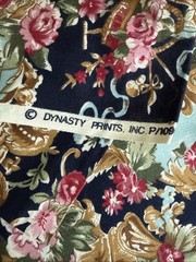Vintage Fabric Lot Cotton Floral Dark Moody Victorian Cottagecore Calico 4.5 Lb+