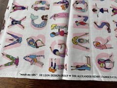 Alexander Henry Fabric 2016, Watch Me ABC, De Leon Design Group. 29″ Length