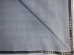 John Cooper Vintage Sky Blue 50% Mohair 50% Wool English Suiting 2.9m 275 g/m