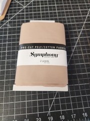 Khaki Poly/ Cotton Quilt Fabric Precut New In Package 2 Yards each Quilting Sew