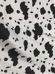 Animal Print Fabric Zebra Cow Poly Cotton 60 Inch Wide Durable Soft